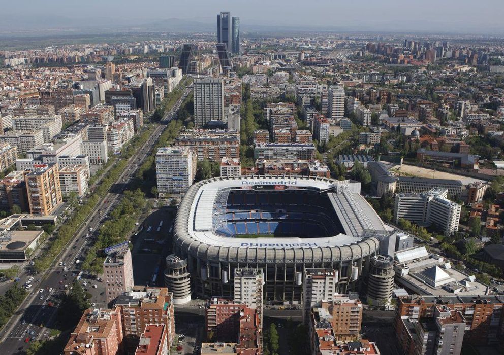 Foto: Vista aérea de Madrid