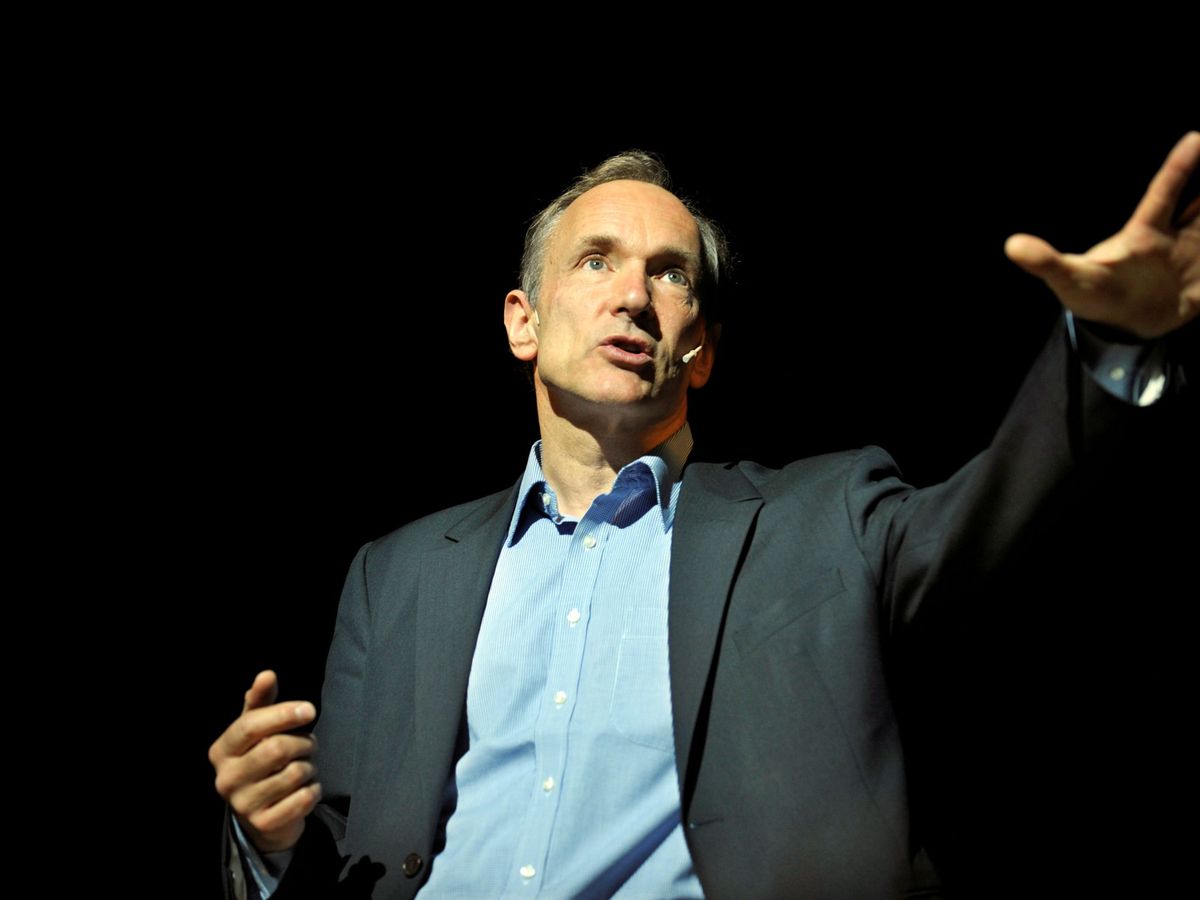 Foto: Imagen del fundador de World Wide Web, Tim Berners-Lee (Reuters/Vincent West)