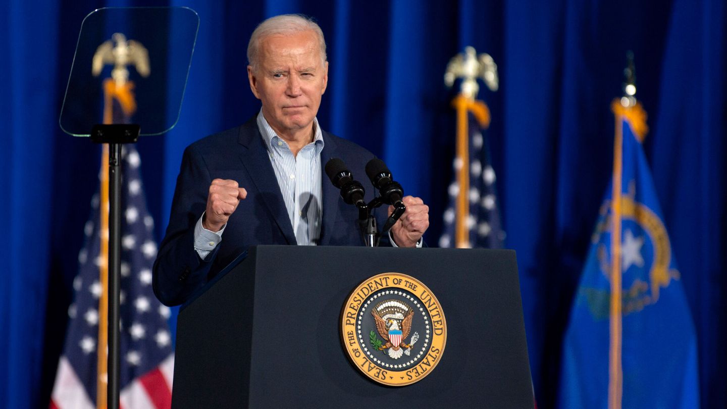 El candidato demócrata, Joe Biden. (Reuters/Brian Cahn)