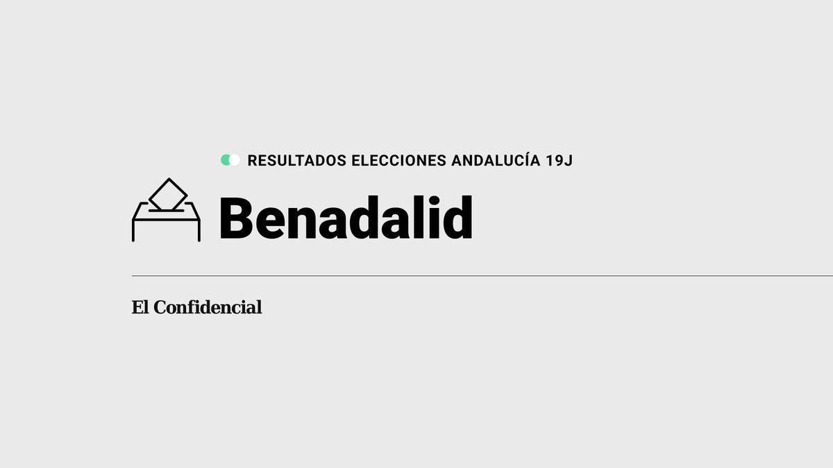 Resultados en Benadalid de elecciones en Andalucía: el PSOE-A, ganador en el municipio