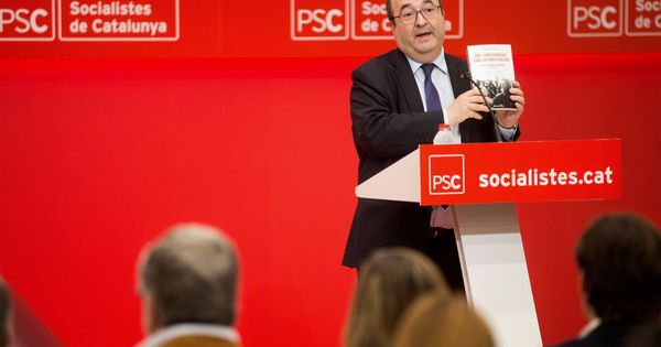 Foto: El primer secretario del PSC, Miquel Iceta, el pasado 8 de mayo en la sede del PSC en Barcelona. (EFE)