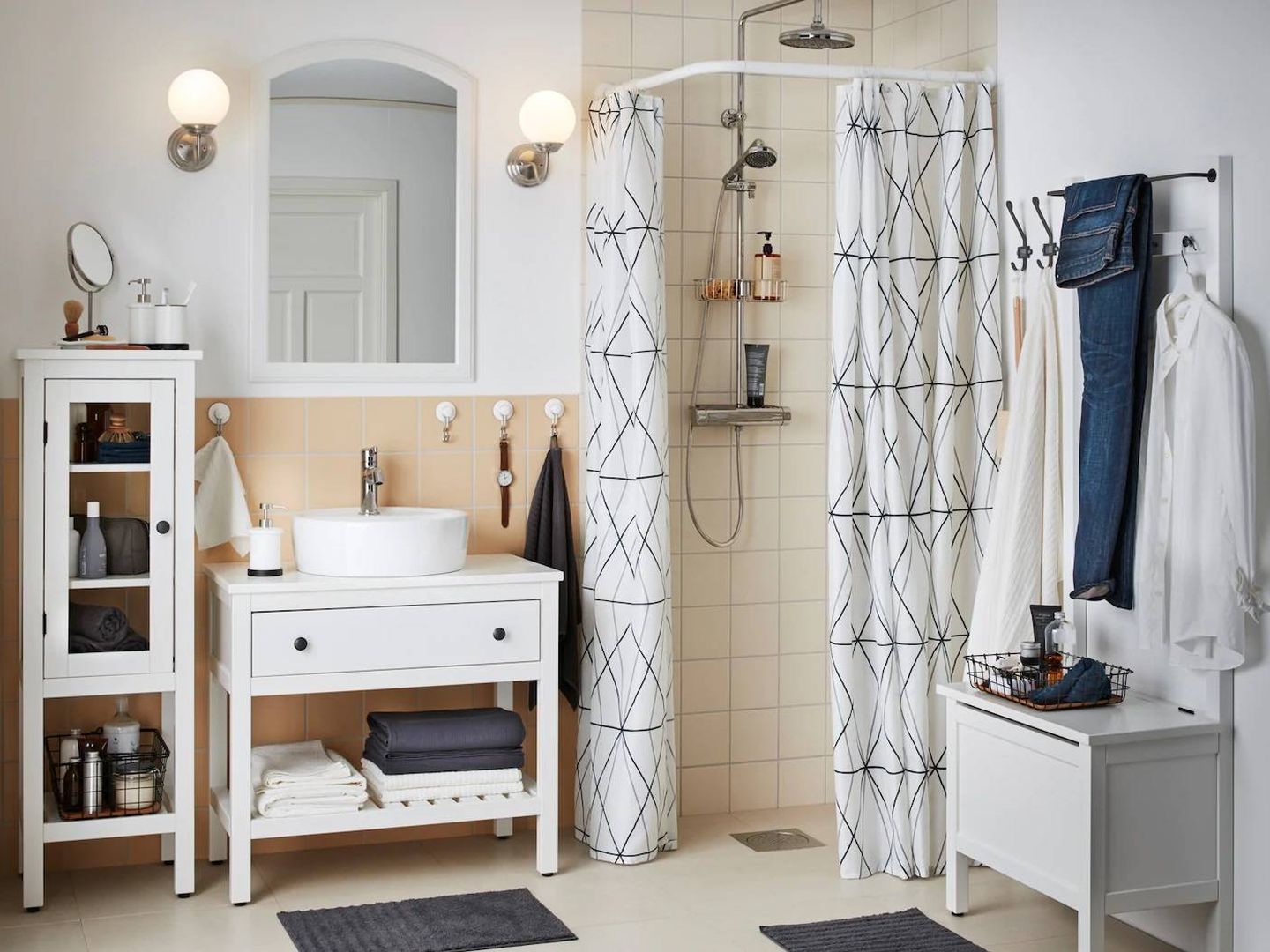 Consigue un baño organizado con Ikea. (Cortesía)