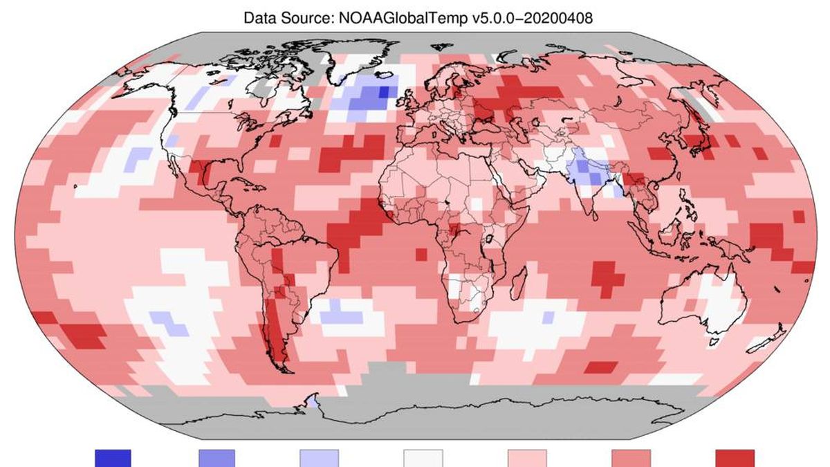 El planeta no para su calentamiento: vivimos el segundo marzo más cálido de la historia