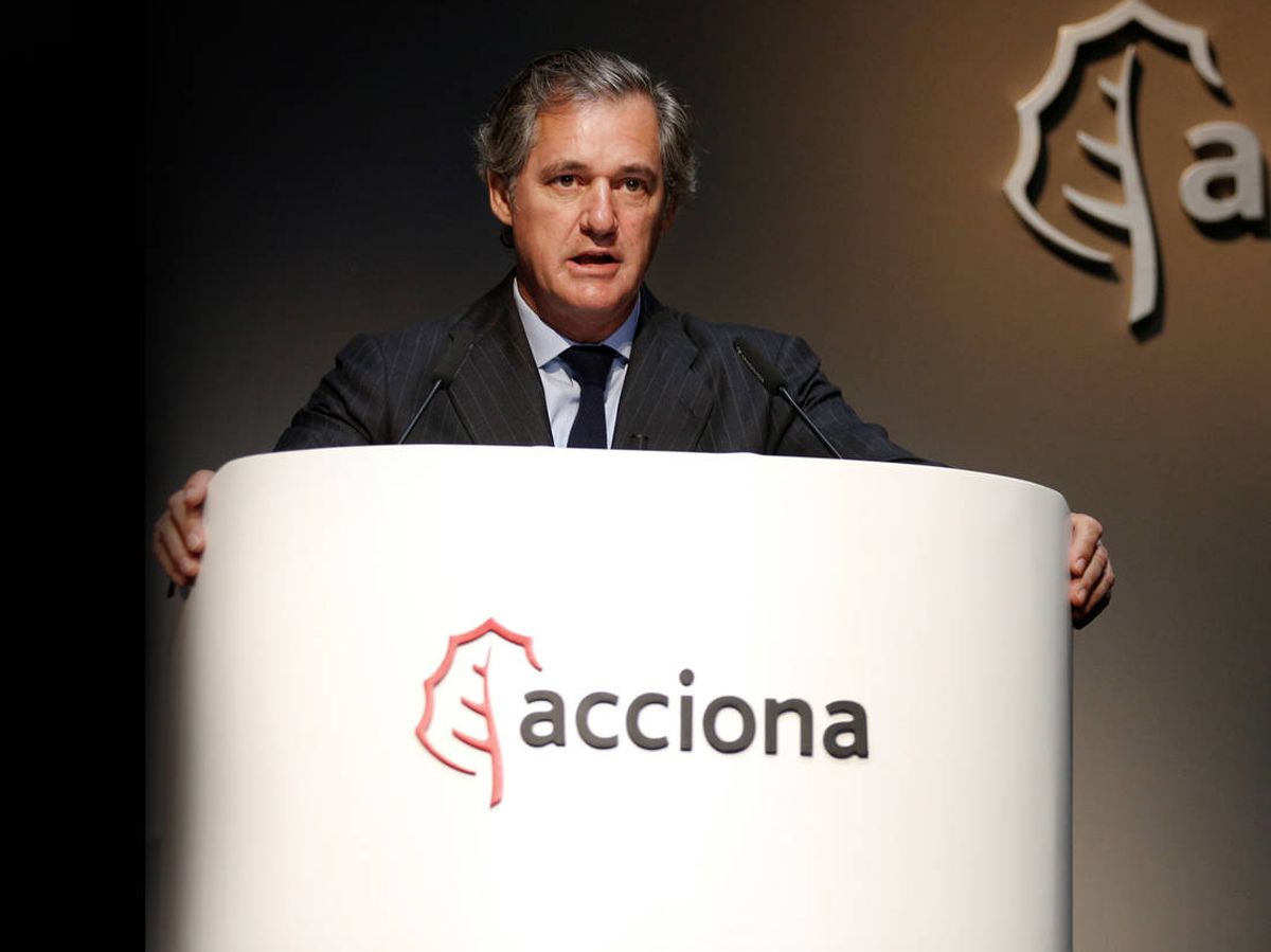 Foto: El presidente de Acciona, José Manuel Entrecanales, en un acto de la compañía. (EFE)