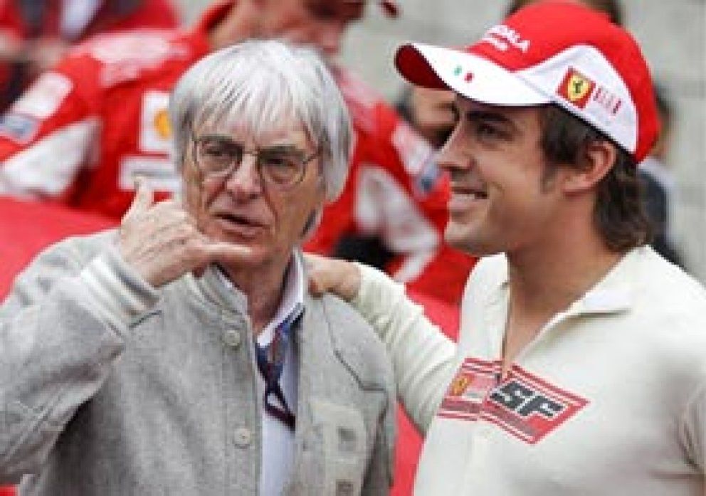 Foto: Ecclestone niega negociaciones con Ferrari para la venta de los derechos del Mundial