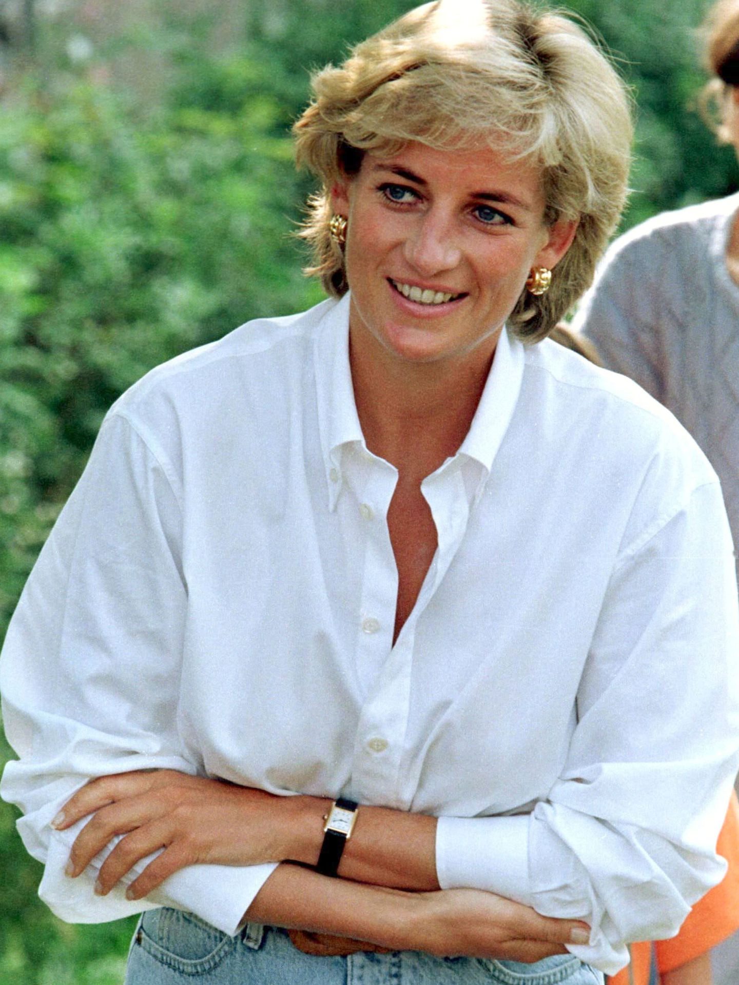 La princesa Diana, en una visita en Bosnia. (Reuters/Damir Sagolj)