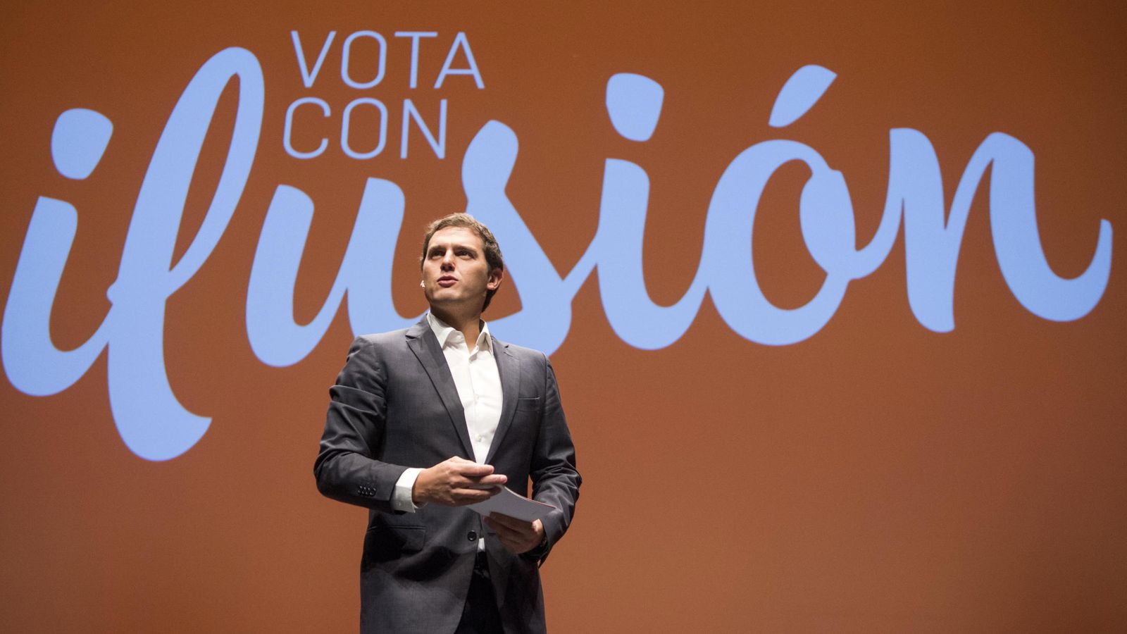 Foto: El candidato de Ciudadanos a la Presidencia del Gobierno de España, Albert Rivera. (EFE)