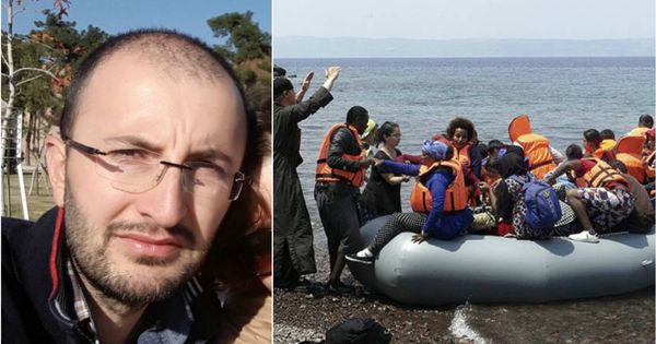 Foto: El exdirector de la revista política 'Nokta', Cevheri Güven, quien huyó a Grecia tras ser condenado. 