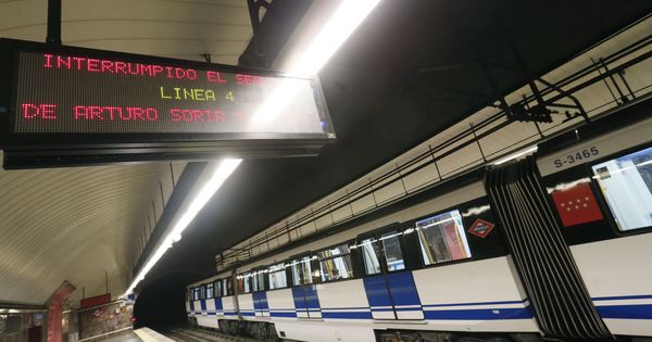 Foto: Imagen de archivo de Metro Madrid. (EFE)