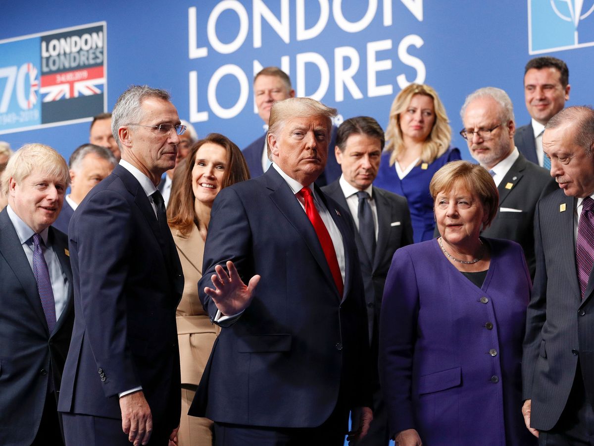 Foto: Los líderes de la OTAN en la cumbre de Londres esta semana. (Reuters)