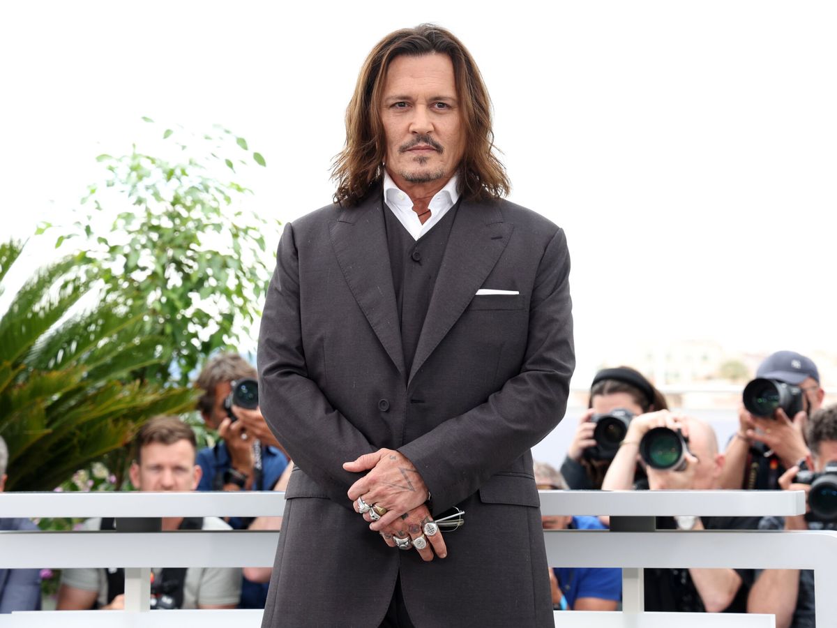 Foto: Johnny Depp, en el photocall de la película 'Jeanne du Barry' en el Festival de Cannes. (EFE/EPA/Mohammed Badra)
