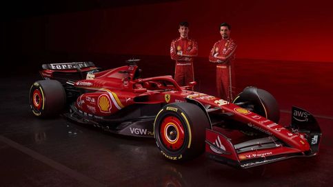 Así es el nuevo SF24, el último coche de Carlos Sainz con Ferrari en la Fórmula 1