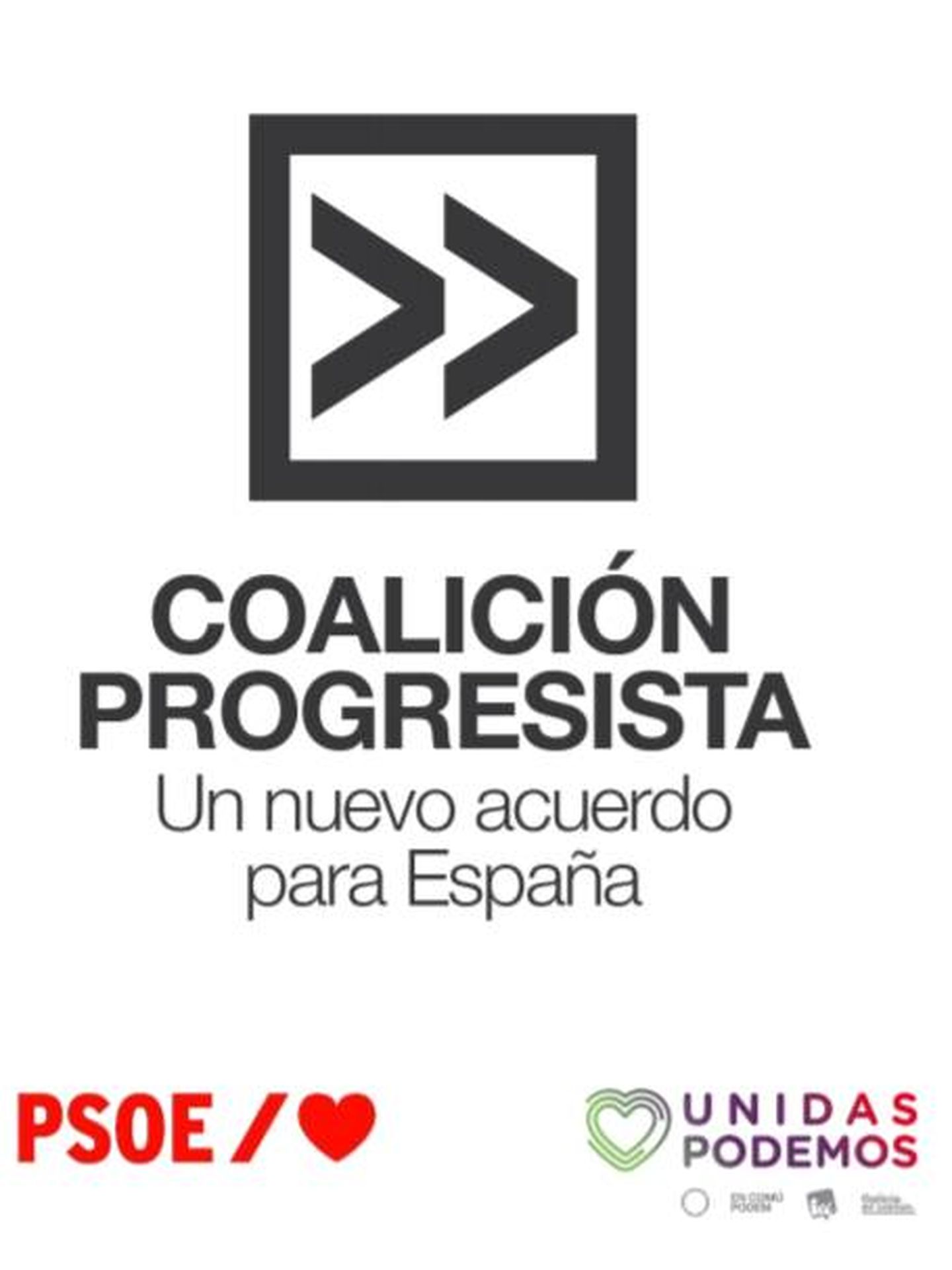 Consulte aquí en PDF el programa del Gobierno de coalición de PSOE y Unidas Podemos para esta XIV Legislatura.