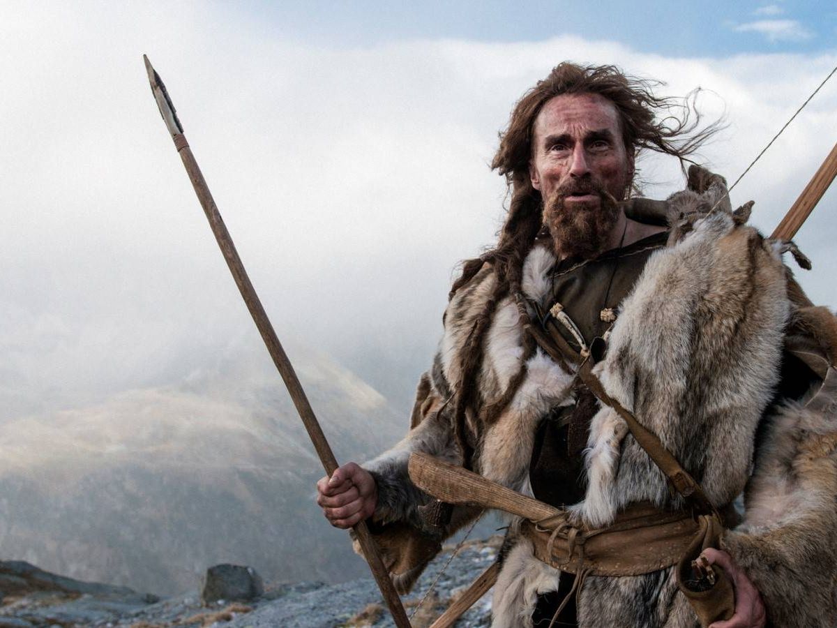 Foto: Representación de Ötzi, el guerrero de los Alpes. (Festival Films)