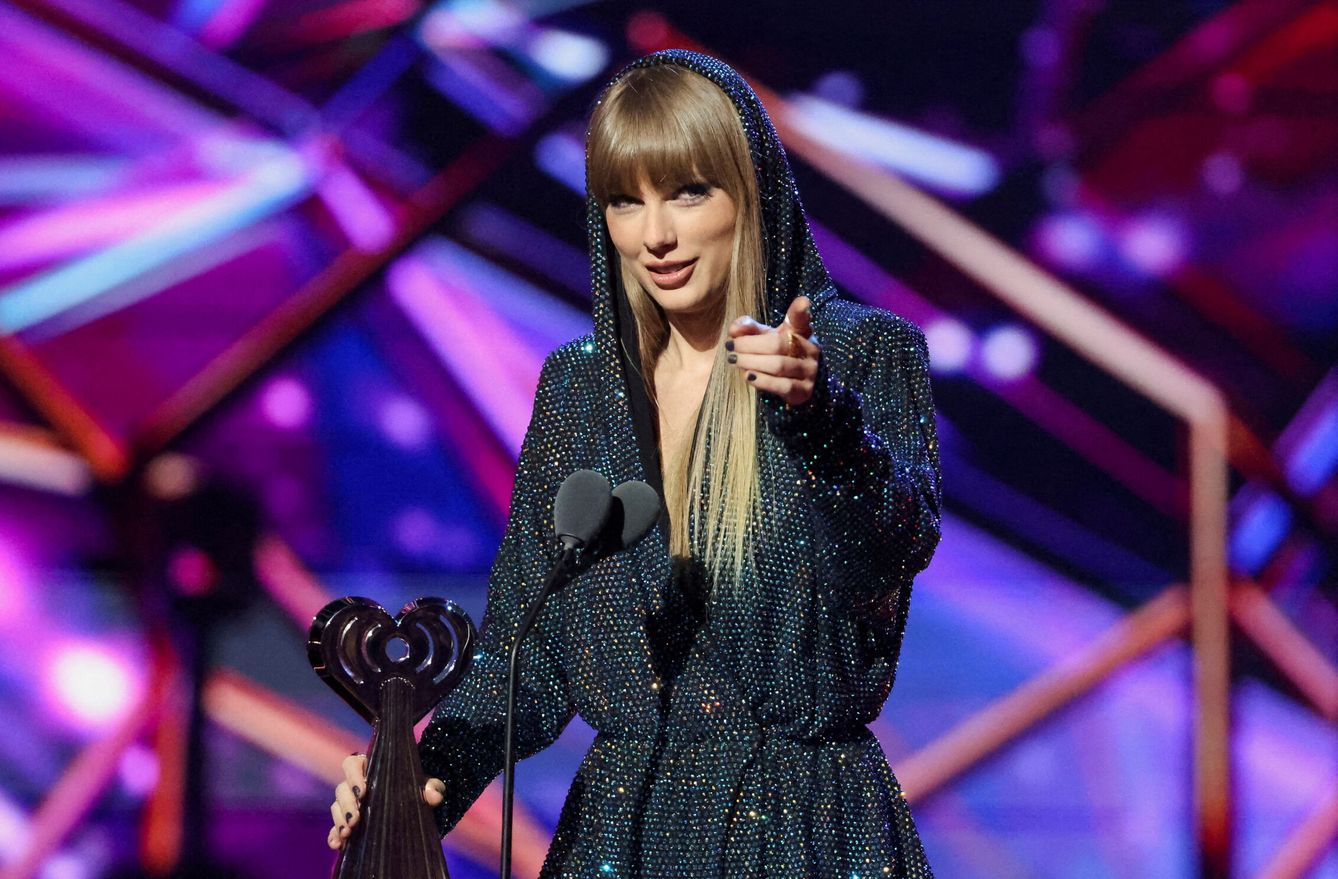 Taylor Swift en la gala de los iHeartRadio Music Awards en Los Angeles en marzo de 2023. REUTERS / Mario Anzuoni 