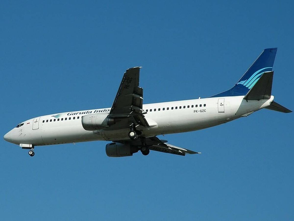 Foto: El Boeing 737 accidentado visto en enero de 2005 (Wikimedia)