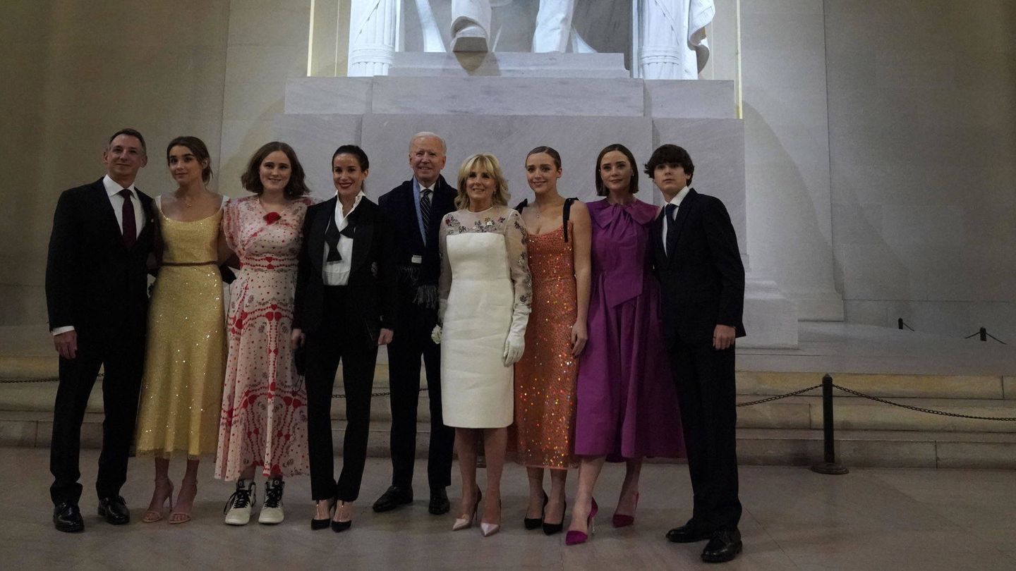 La familia de los Biden. (EFE)