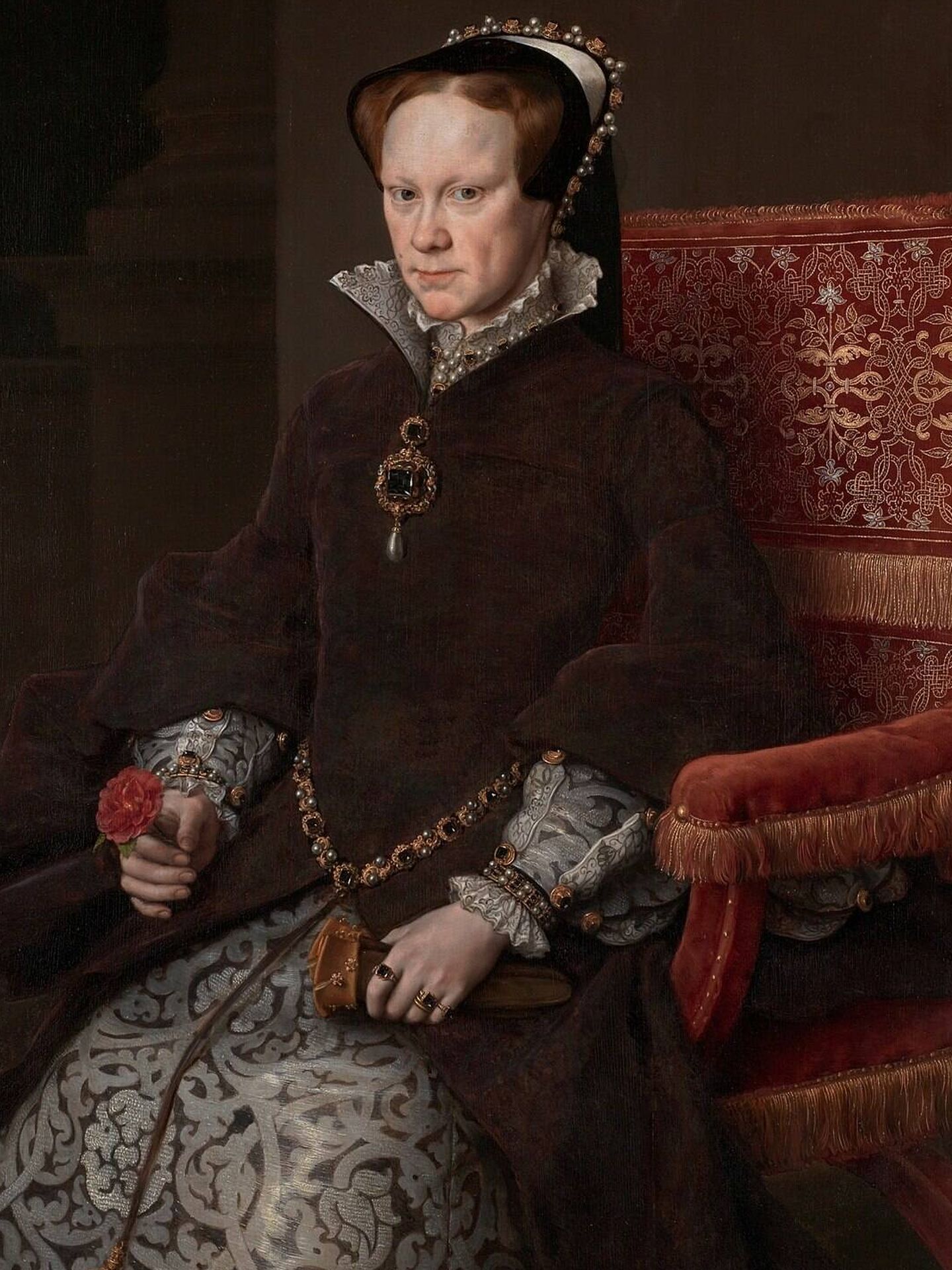María Tudor. (Retrato de Antonio Moro)