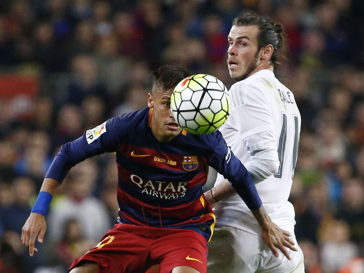 Foto: Bale y Neymar durante un partido entre el Barcelona y el Real Madrid. (REUTERS/Juan Medina)