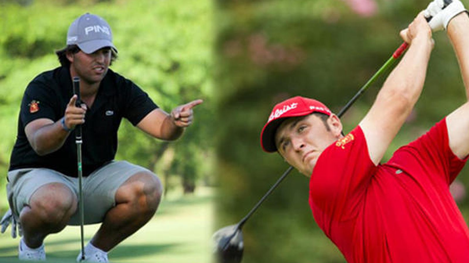 Foto: Jon Rahm y Mario Galiano son la esperanza del golf español