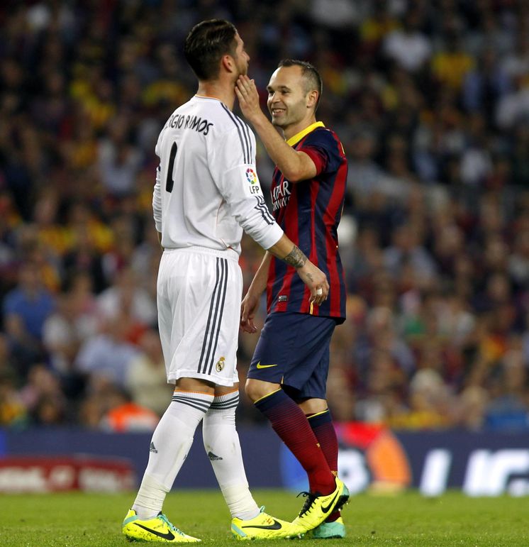 Foto: Sergio Ramos e Iniesta, dos de los españoles candidatos al mejor XI del año (Cordon Press).
