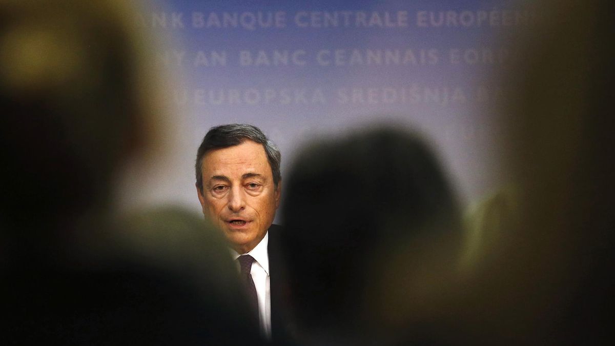 El 'no anuncio' de Mario Draghi conduce al Ibex 35 a su mayor caída en dos meses