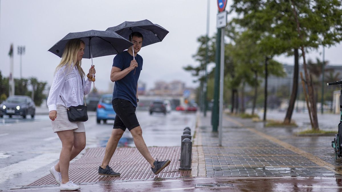 Las lluvias se convierten en las protagonistas del primer fin de semana de septiembre 