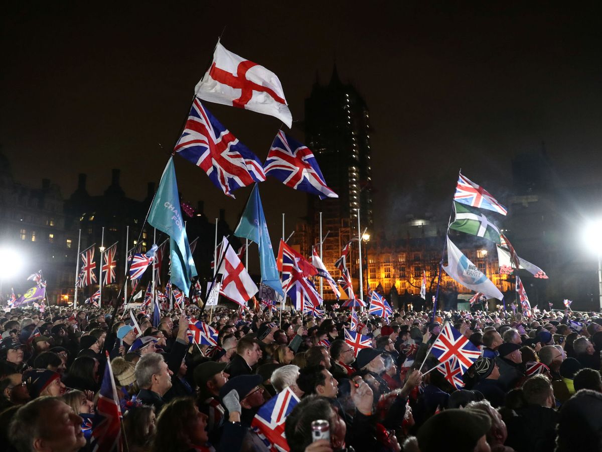 Foto: Fiesta en Londres por el Brexit. (Reuters)