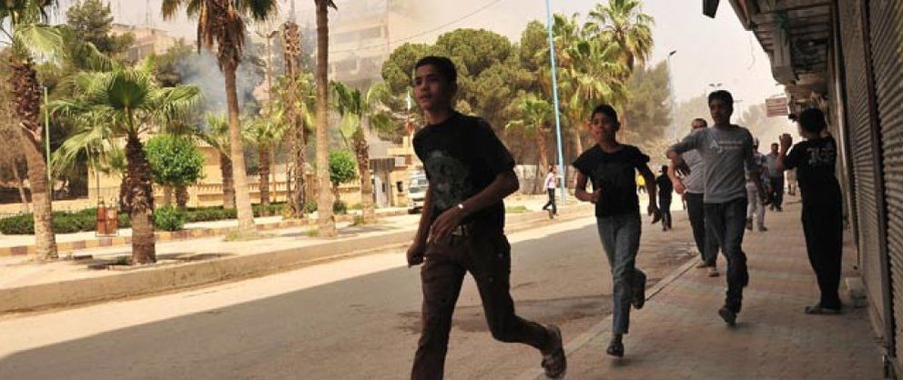 Foto: Siria acusa a Israel de atacar con misiles una instalación militar en un suburbio de Damasco
