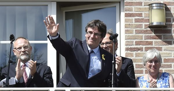 Foto: El expresidente de la Generalitat Carles Puigdemont en Waterloo, Bélgica. (Reuters)