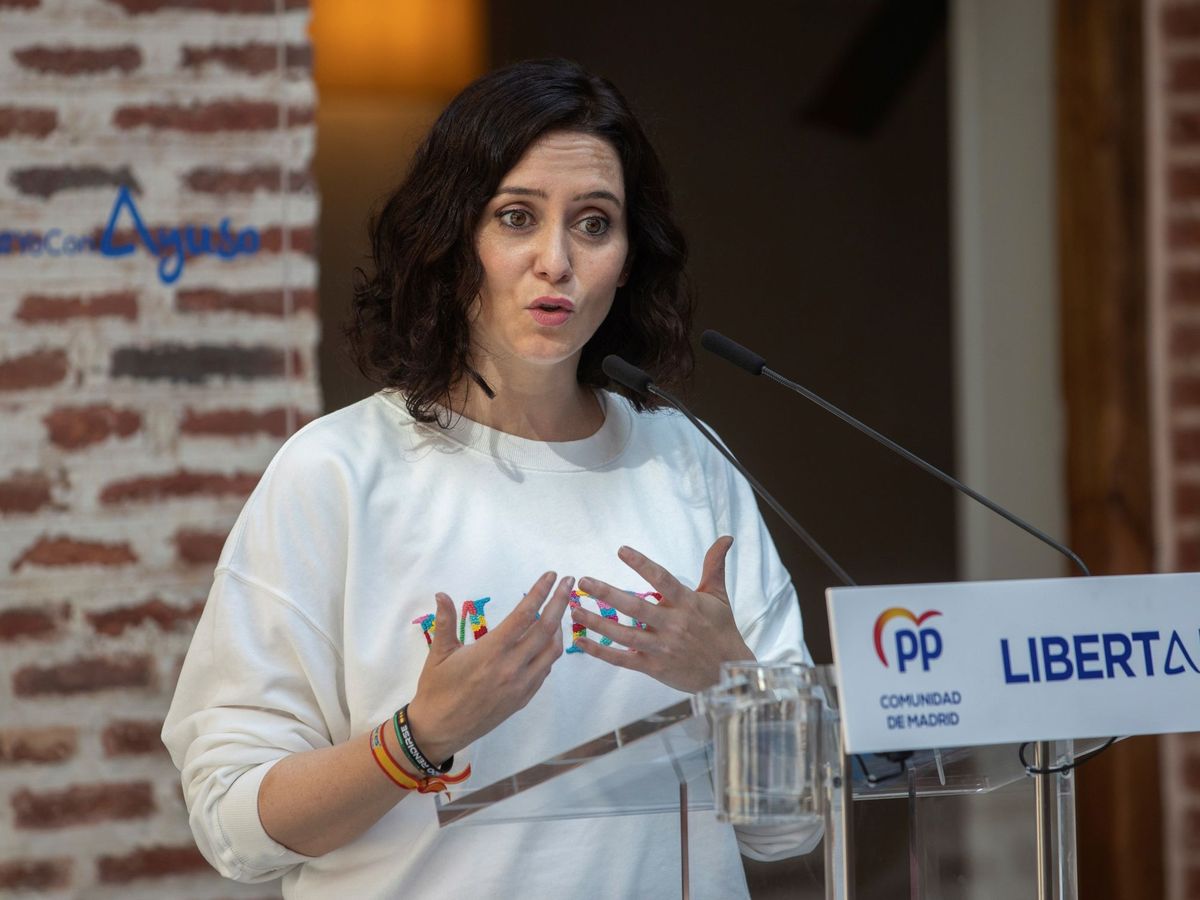 Foto: La presidenta de la Comunidad de Madrid y candidata a la reelección, Isabel Díaz Ayuso. (EFE)