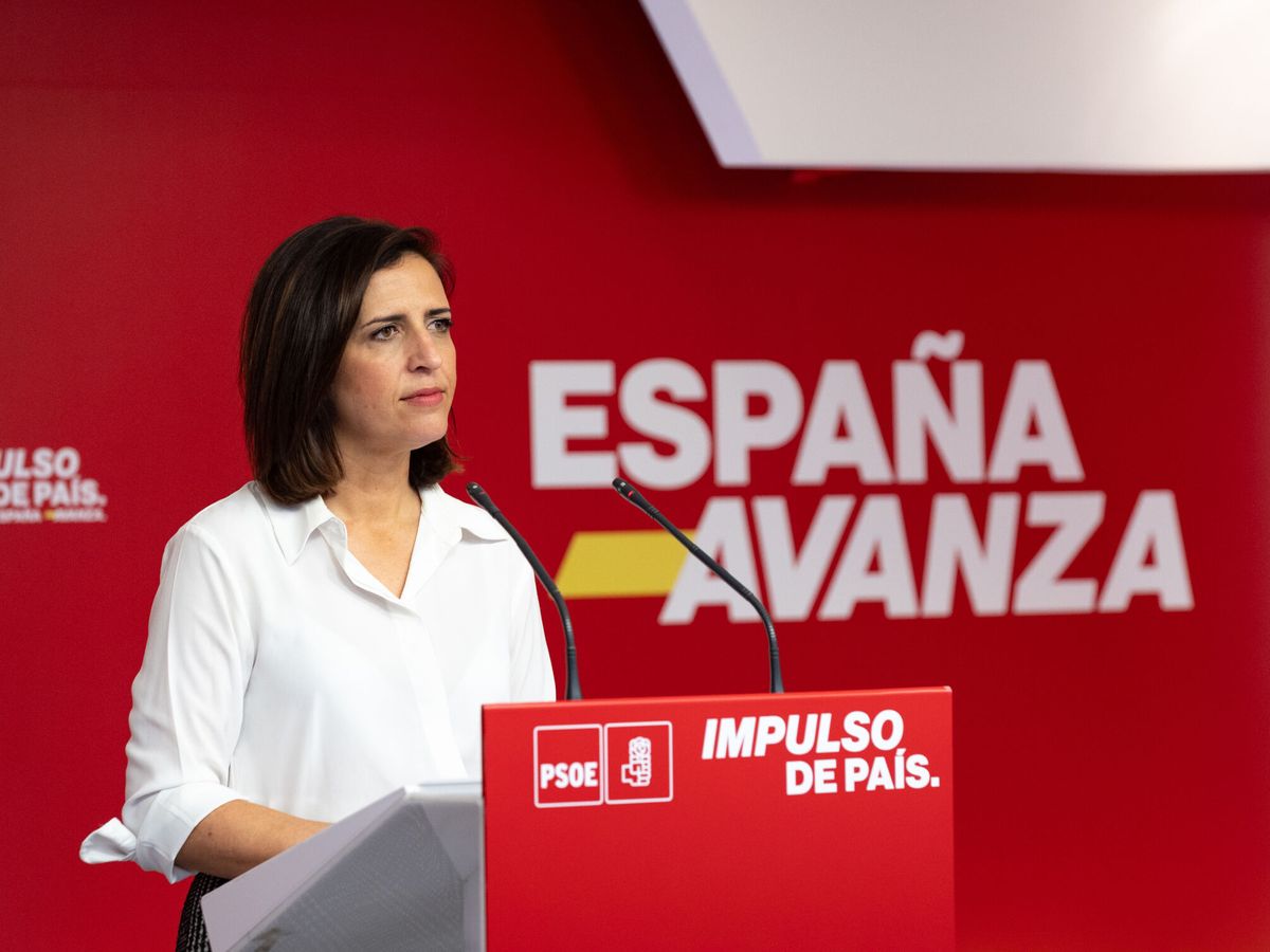 Foto: Esther Peña, portavoz de la Ejecutiva del PSOE. (EFE / Eugenia Morago)