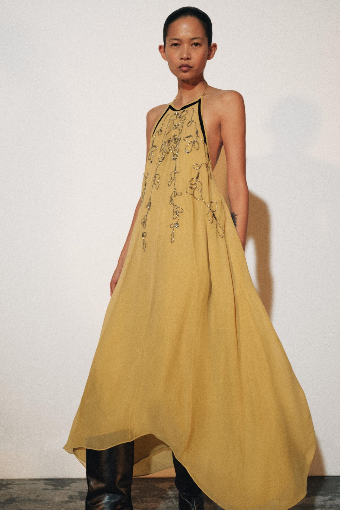 Un vestido de Zara. (Cortesía) 