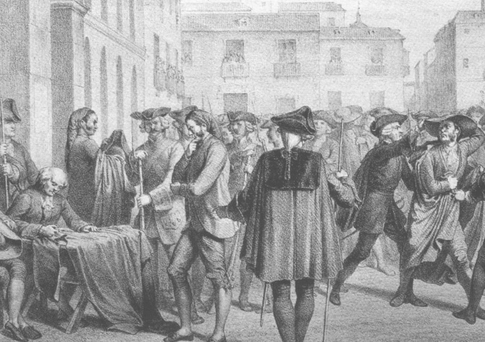 Madrid, 1766: cien mil personas muy cabreadas y un motín
