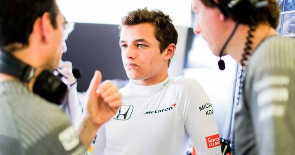 Foto: Lando Norris, de trayectoria fulgurante hacia la F1, será el compañero y rival de Sainz en McLaren
