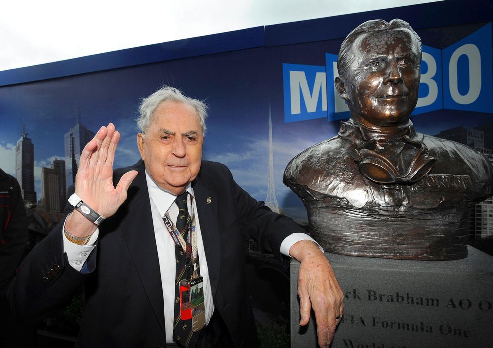 Foto: Fallece el histórico piloto australiano Jack Brabham a los 88 años.