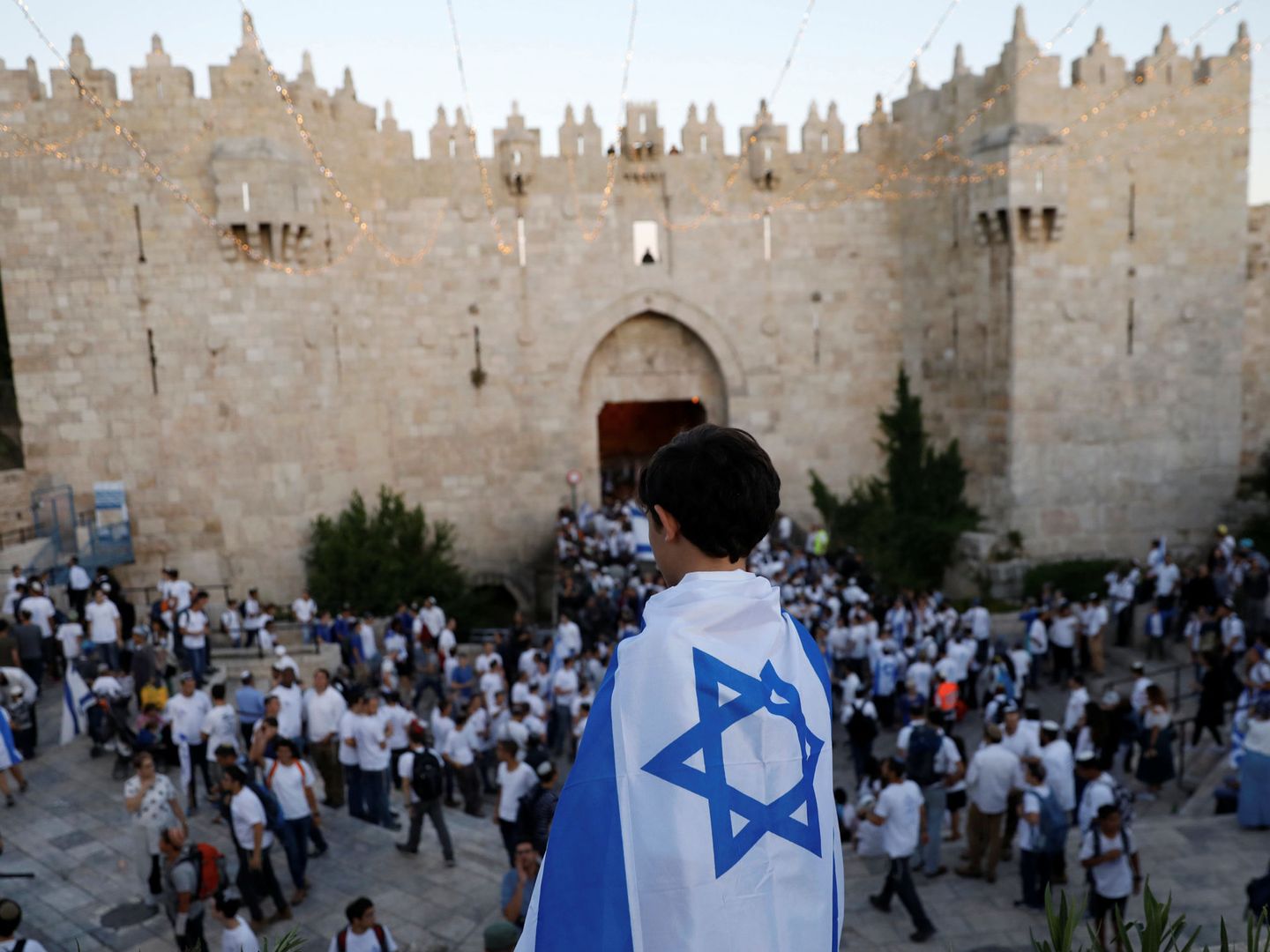 Celebración del Día de Jerusalén, en memoria del día que Israel capturó Jerusalén Este y la Ciudad Vieja, bajo control de Jordania | Reuters