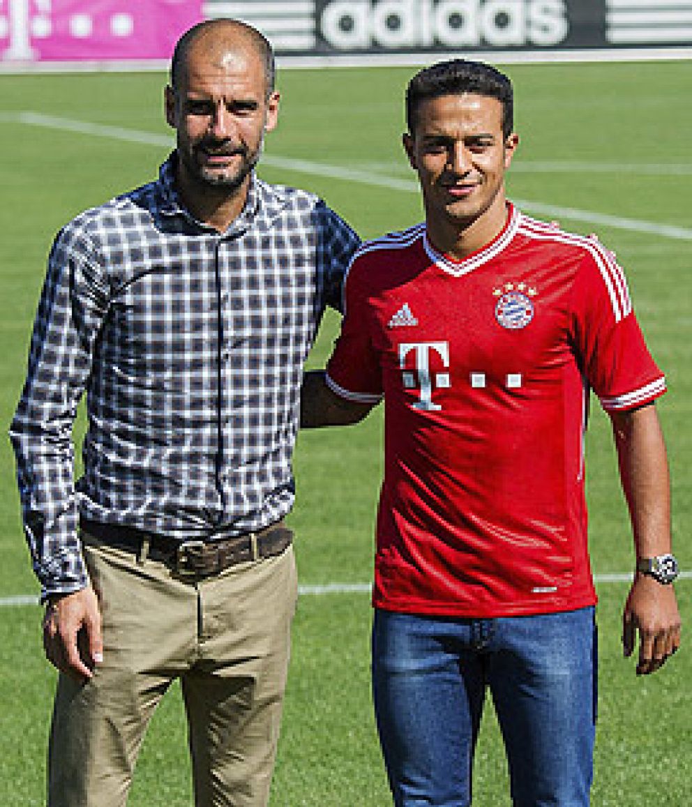 Foto: Thiago Alcántara eligió al Bayern porque "necesitaba un cambio de aires"