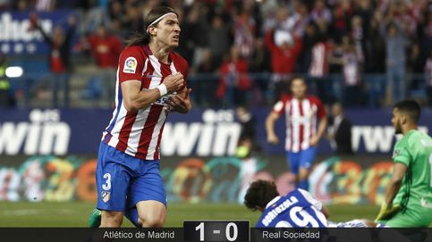 Filipe Luis marca el camino de un Atlético listo para asaltar el Bernabéu