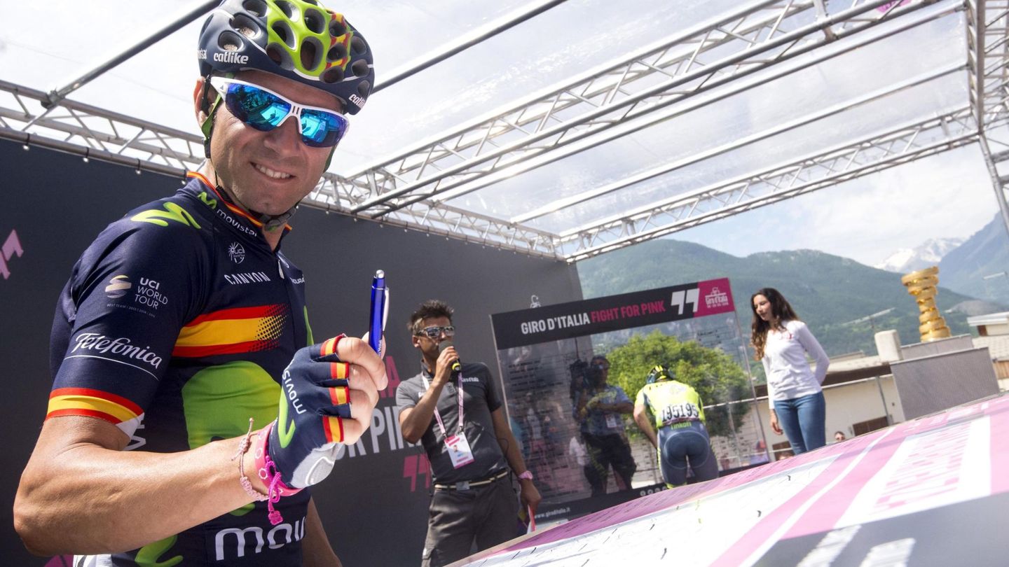 Valverde ganó una de las grandes etapas de montaña (EFE EPA CLAUDIO PERI).