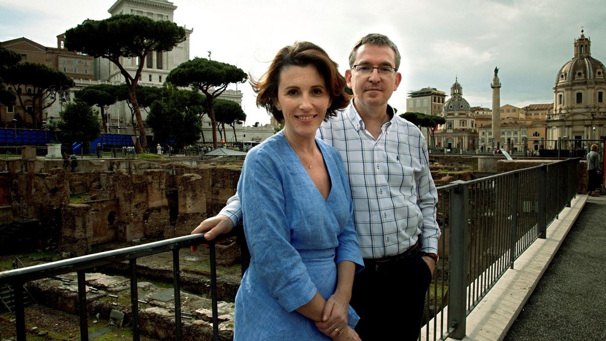 Santiago Posteguillo y Ayanta Barilli, dos escritores españoles conquistan Roma