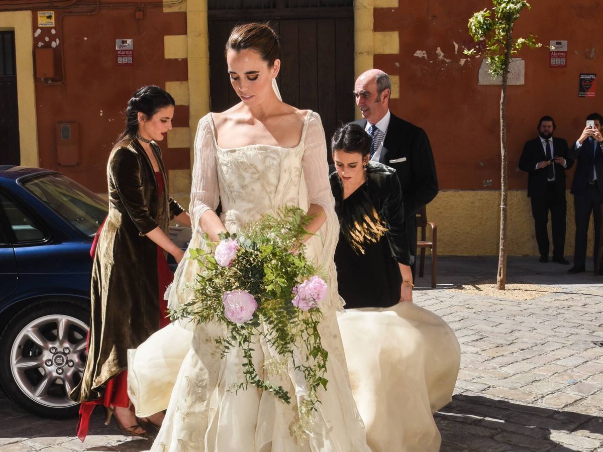 Foto: El vestido de novia de Sol Prado. (Gtres)