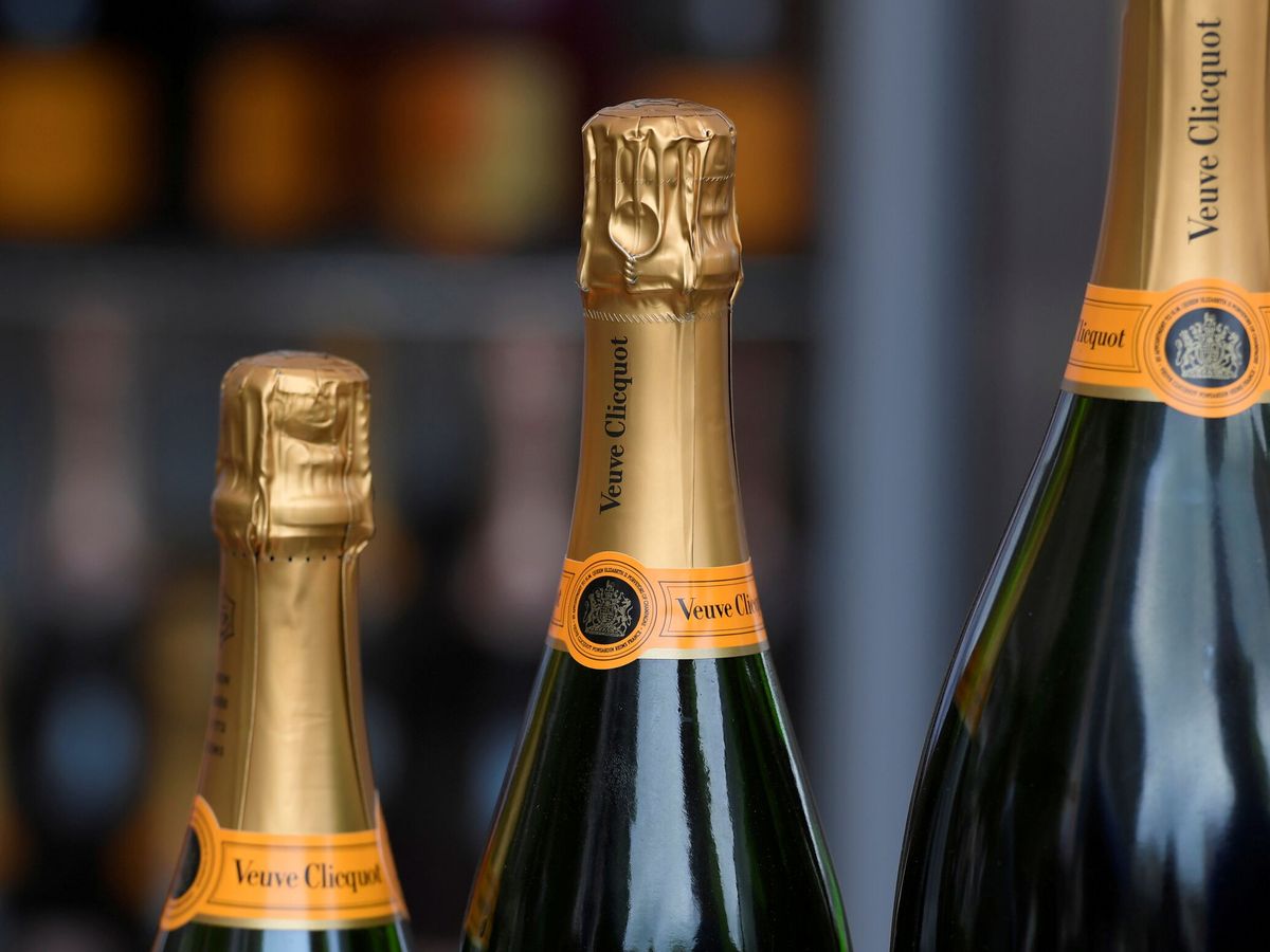 Foto: Botellas de champán (Reuters)