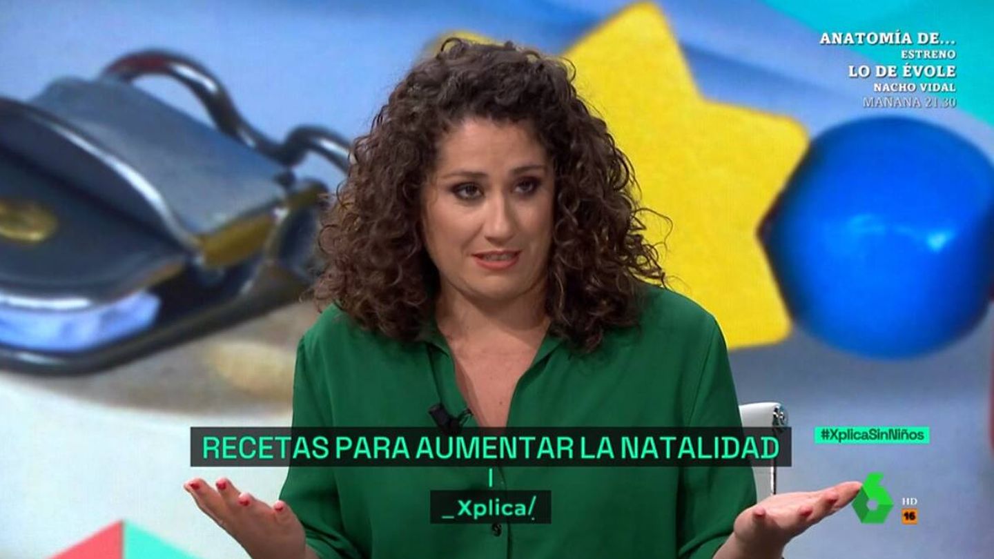 La concejala Emma López en 'La Sexta Xplica'. (Atresmedia)