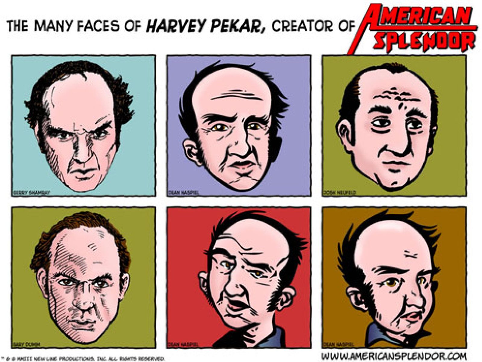 Foto: Harvey Pekar, creador de los cómics 'American Splendor', muere a los 70 años