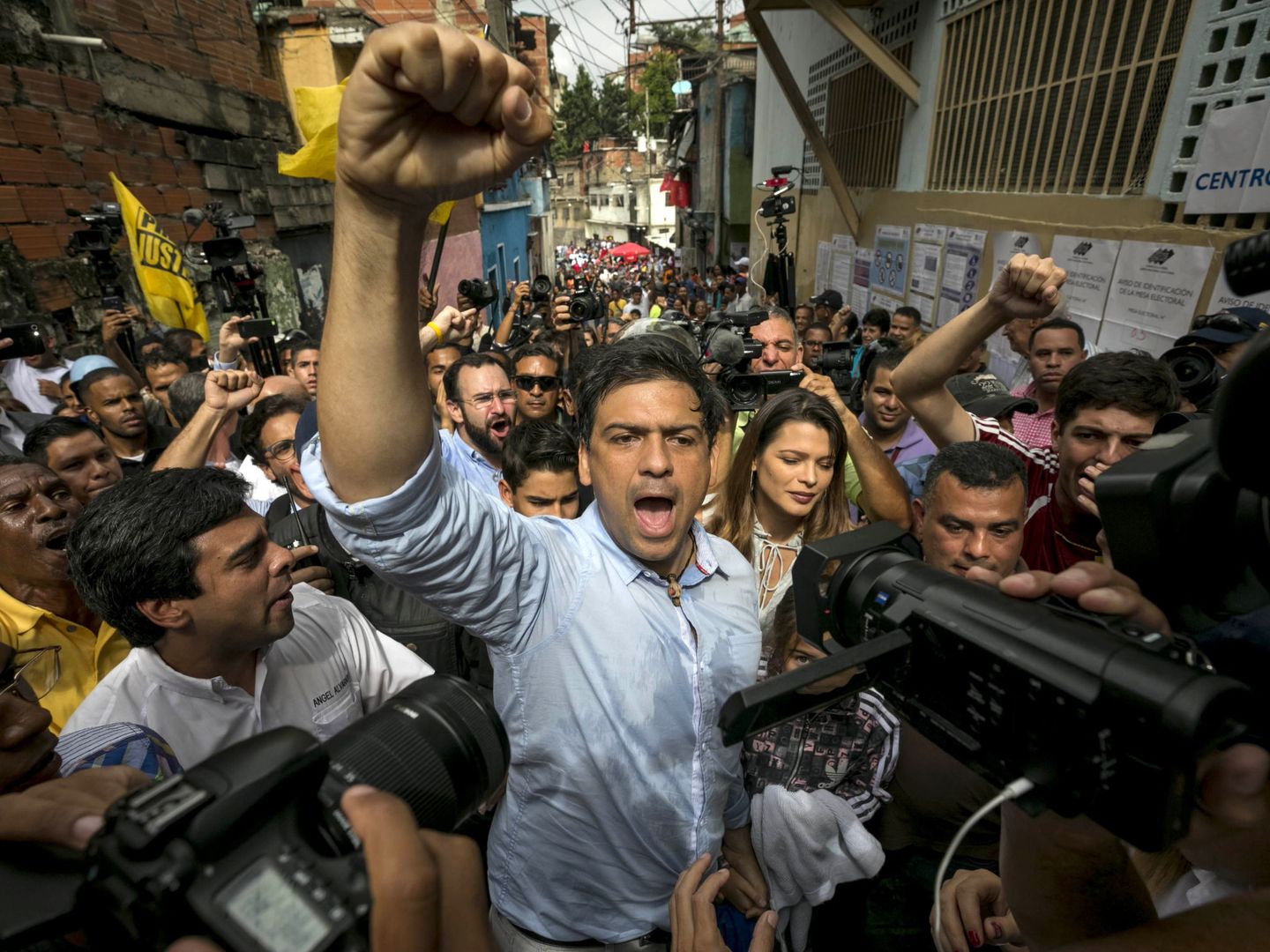 El candidato opositor a la gobernación del estado venezolano de Miranda (centro norte), Carlos Ocariz. (EFE)