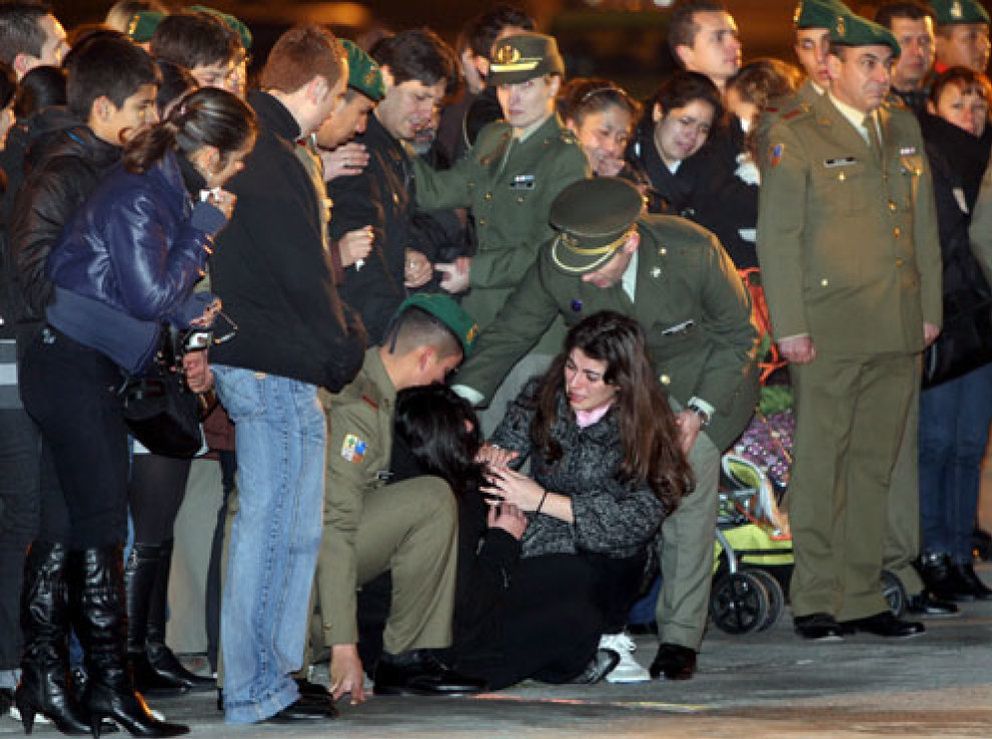 Foto: Llegan a Barcelona los restos mortales del soldado fallecido en Afganistán
