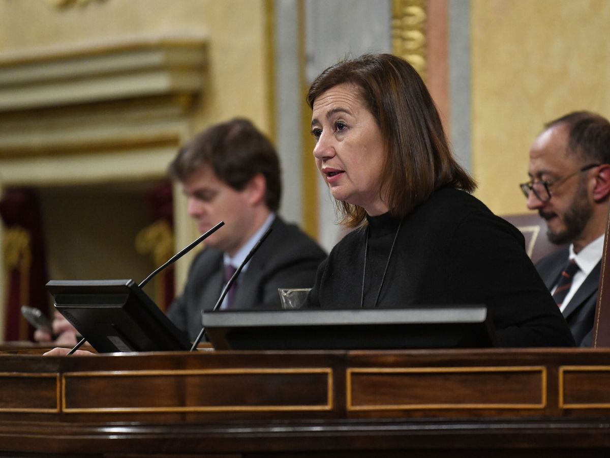 Foto: La presidenta de Congreso, Francina Armengol. (Fernando Sánchez/Europa Press)