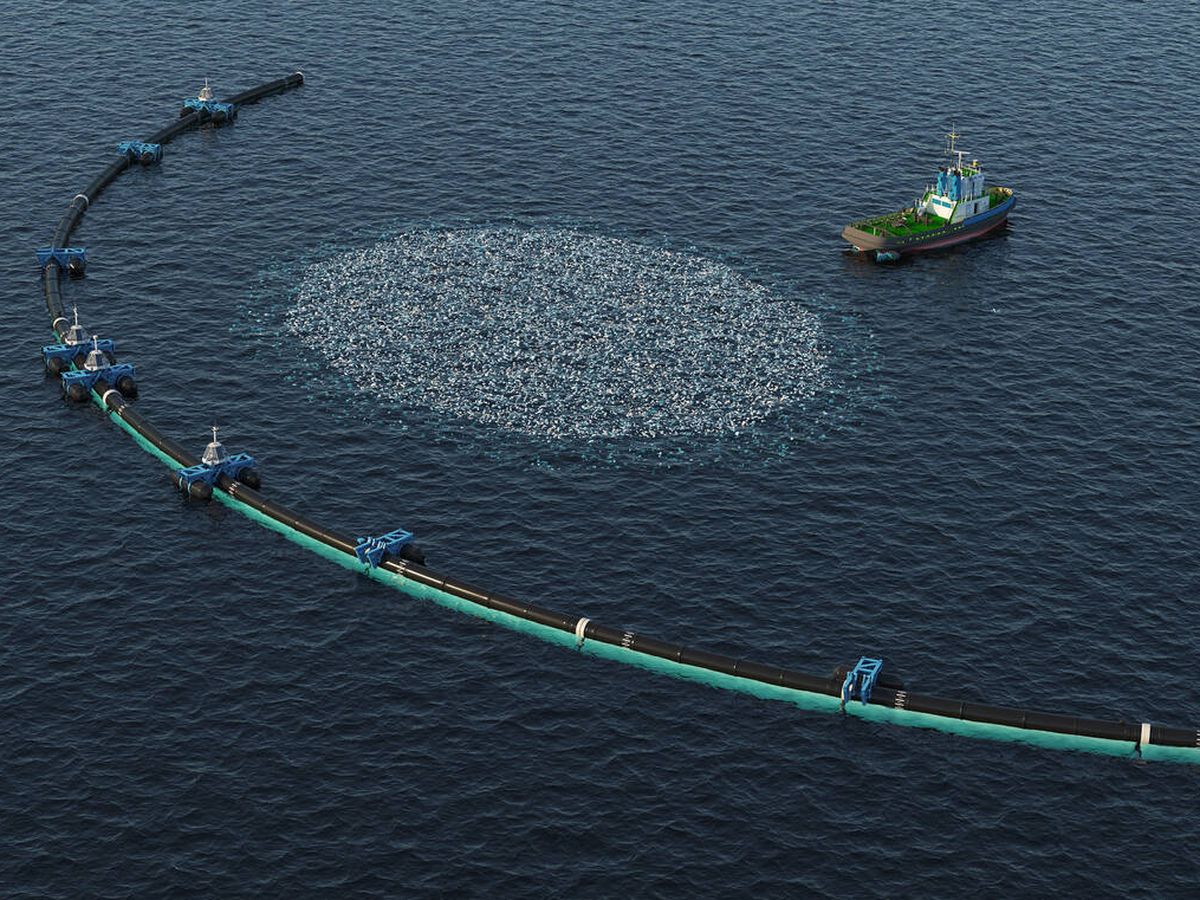 Ropa hecha con redes de pesca recogidas del fondo del mar