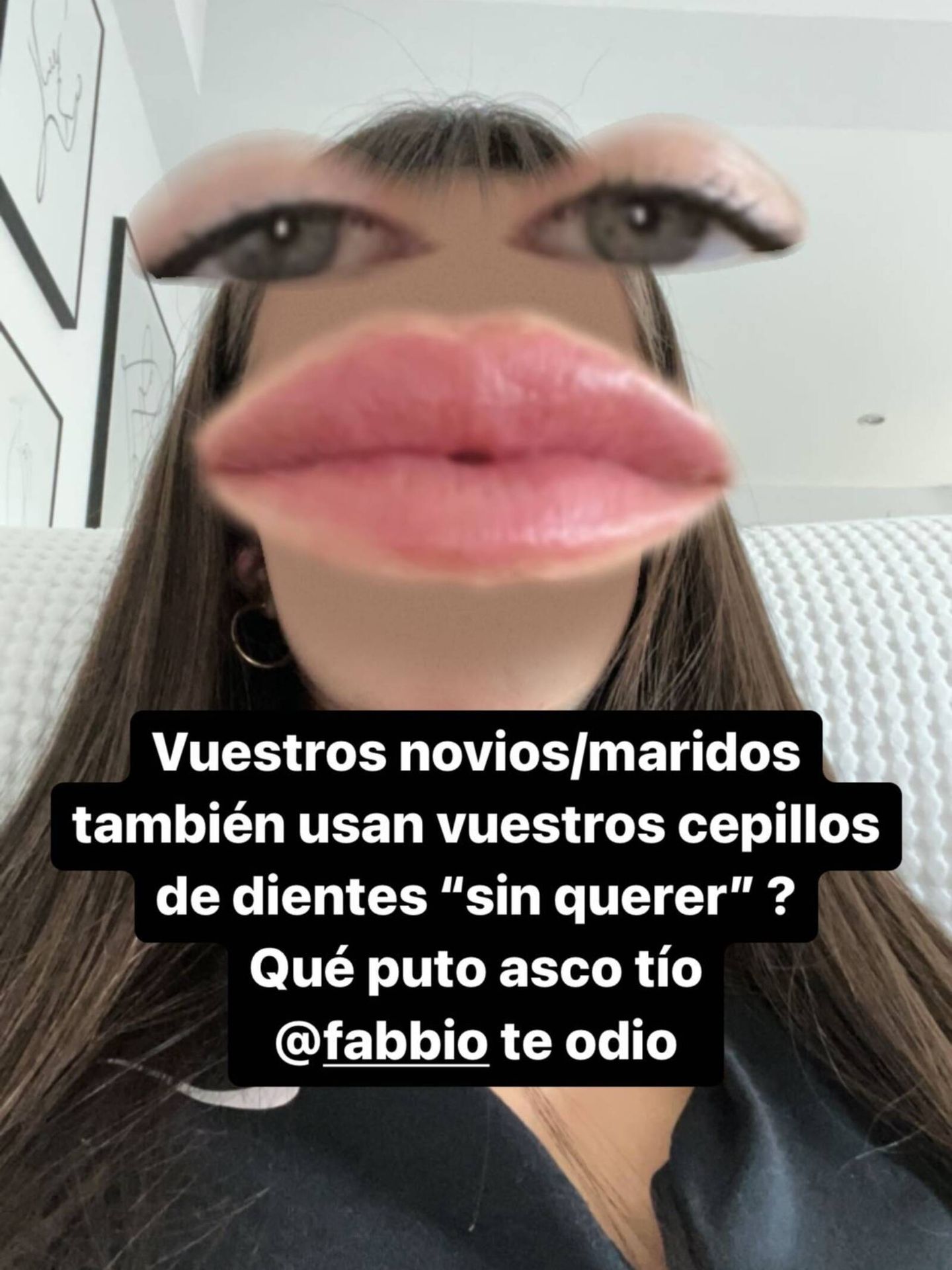 La 'denuncia pública' de Violeta Mangriñán. (Instagram/@violeta)